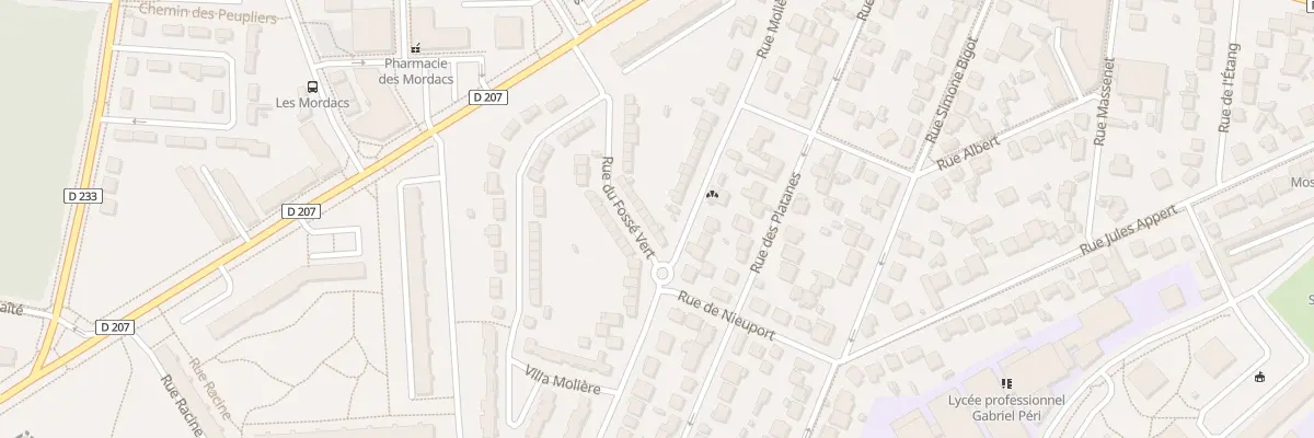 Plan du 6 Rue du Fosse Vert à Champigny-sur-Marne