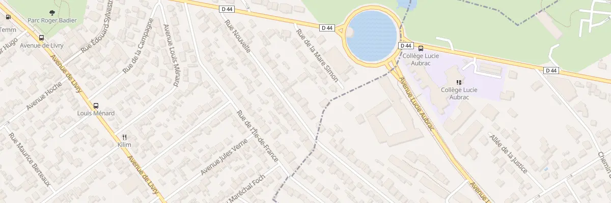 Plan du 25 Rue Nouvelle à Sevran