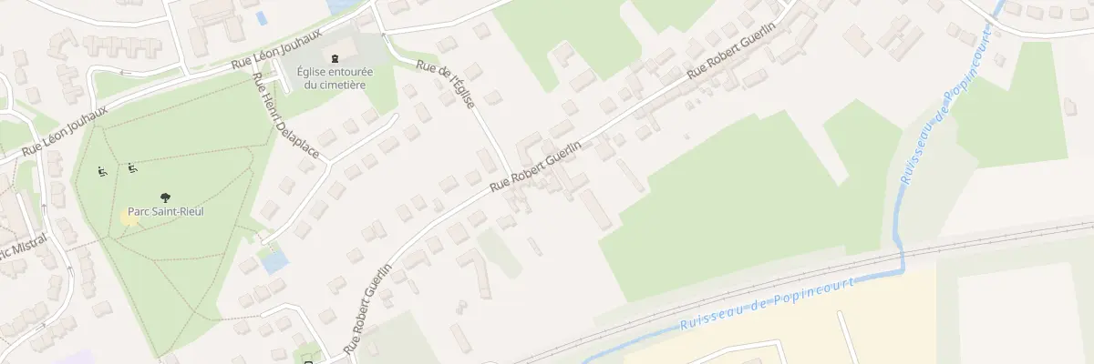 Plan du 21 Rue Robert Guerlin à Brenouille