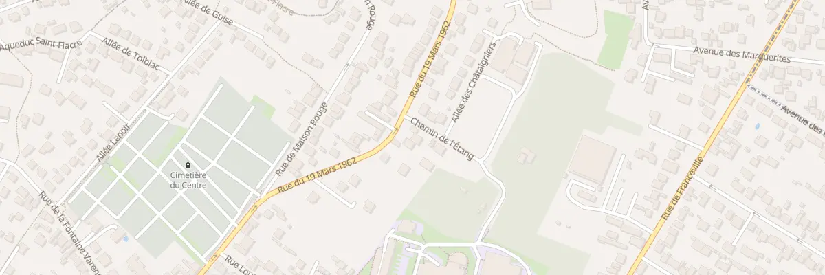 Plan du 24 Rue du 19 Mars 1962 à Gagny