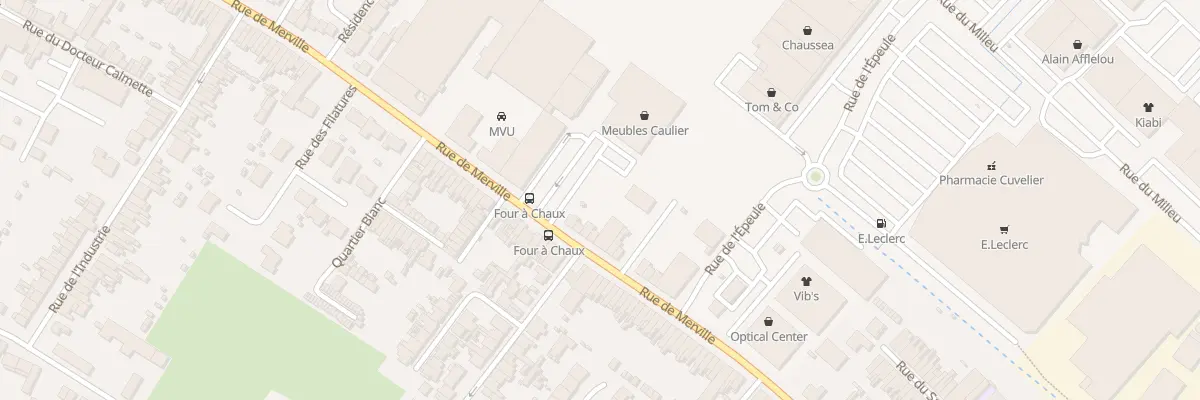 Plan du 65 Rue de Merville à Hazebrouck