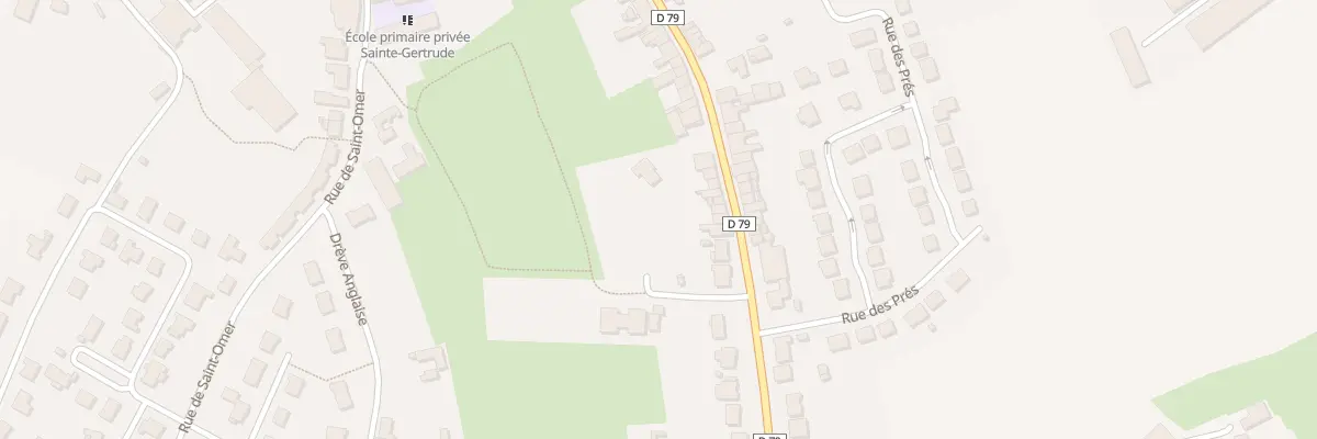 Plan du 29 Rue de Bambecque à Rexpoëde