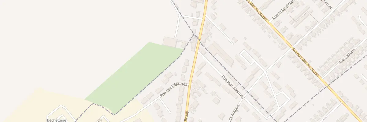 Plan du 1221 Rue de Bruay à Houdain