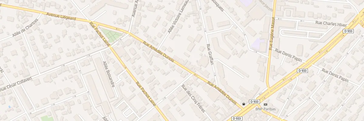 Plan du 24 Rue Amédée Dunois à Livry-Gargan