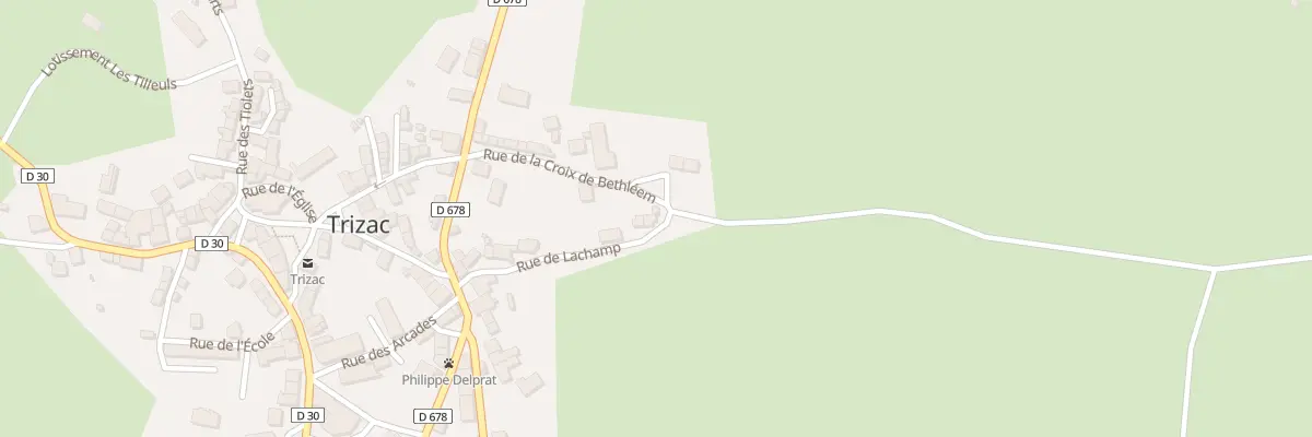 Plan du 15 Rue de Lachamp à Trizac