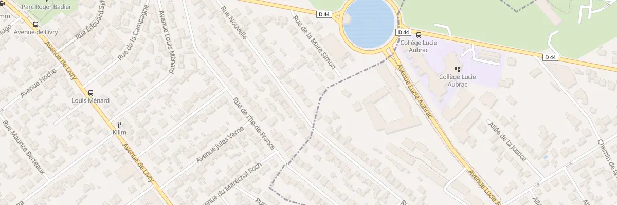 Plan du 29 Rue Nouvelle à Sevran