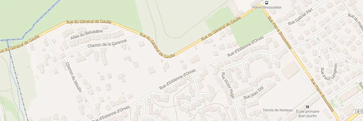 Plan du 38 Rue d’Estienne d’Orves à Noiseau