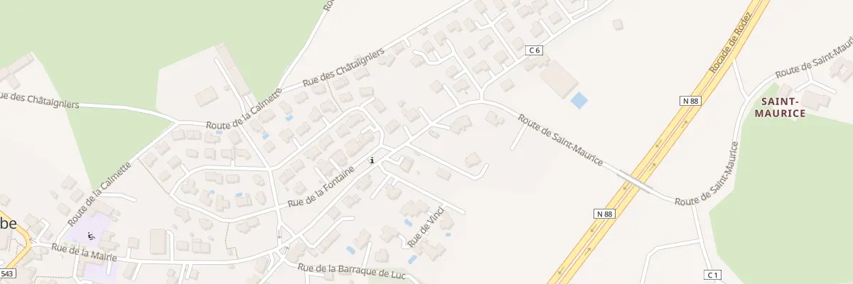 Plan du 41 Rue de la Barraque à Luc-la-Primaube