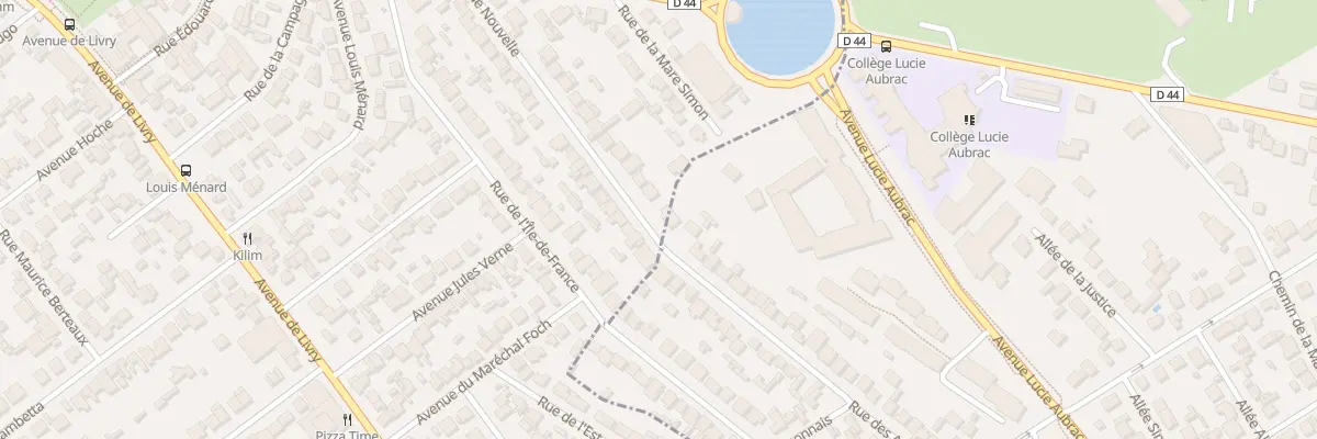 Plan du 31 Rue Nouvelle à Sevran