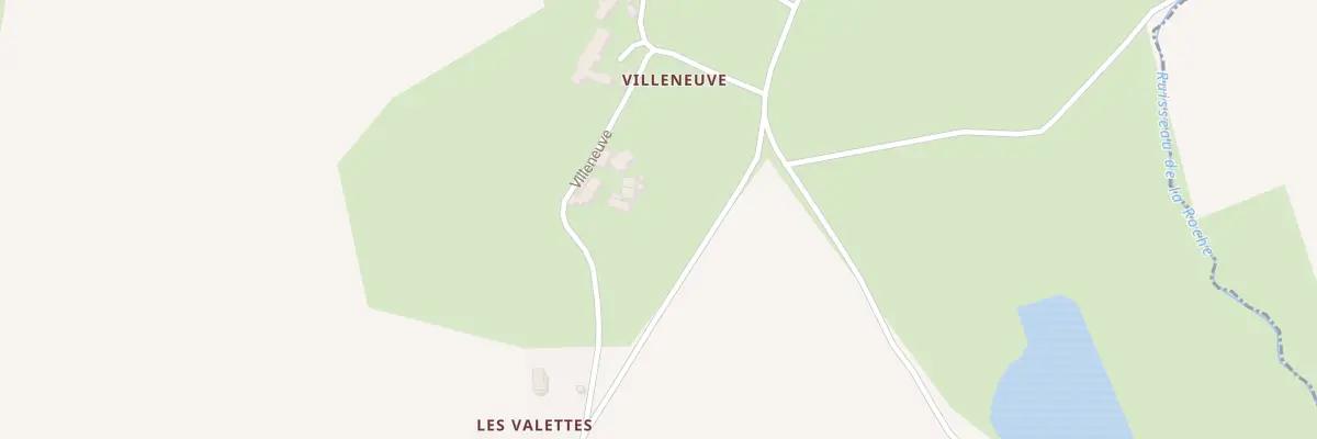 Plan du 114 Villeneuve à La Celette