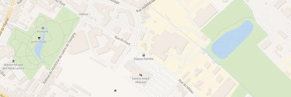 Plan du 1 Rue du Milieu à Hazebrouck