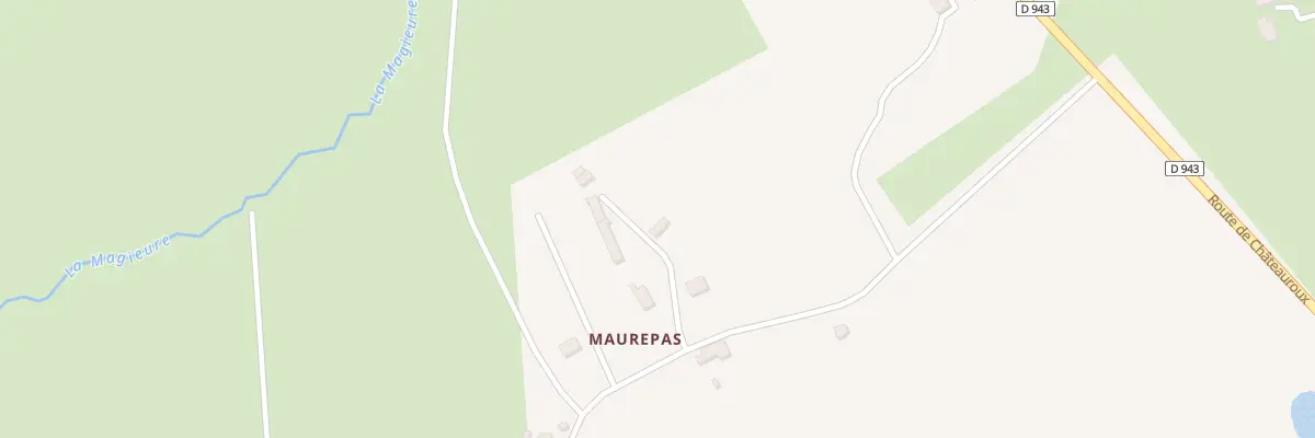 Plan du 53 Rue du Terrier à Domérat