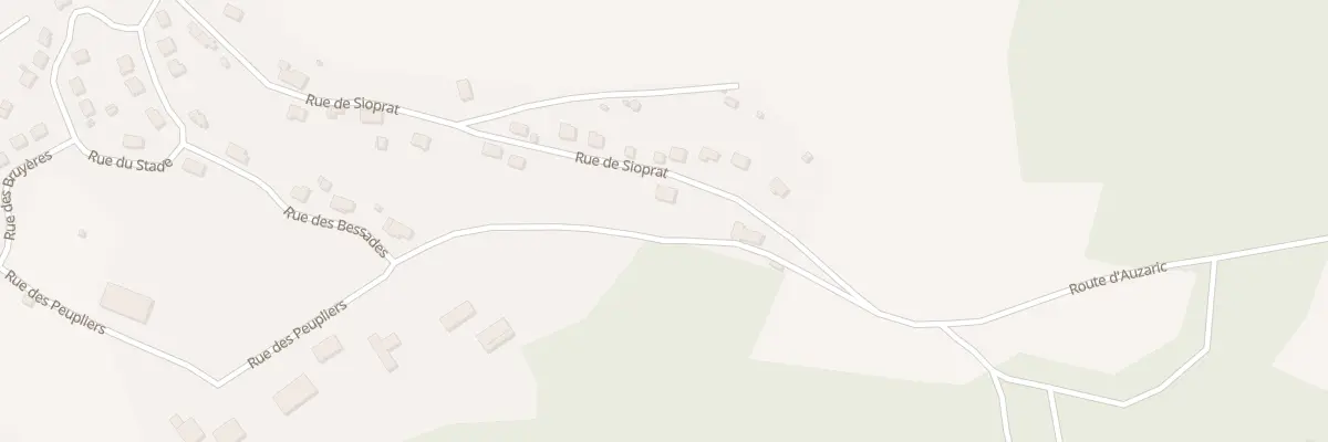Plan du 544 Rue de Sioprat à Lanobre