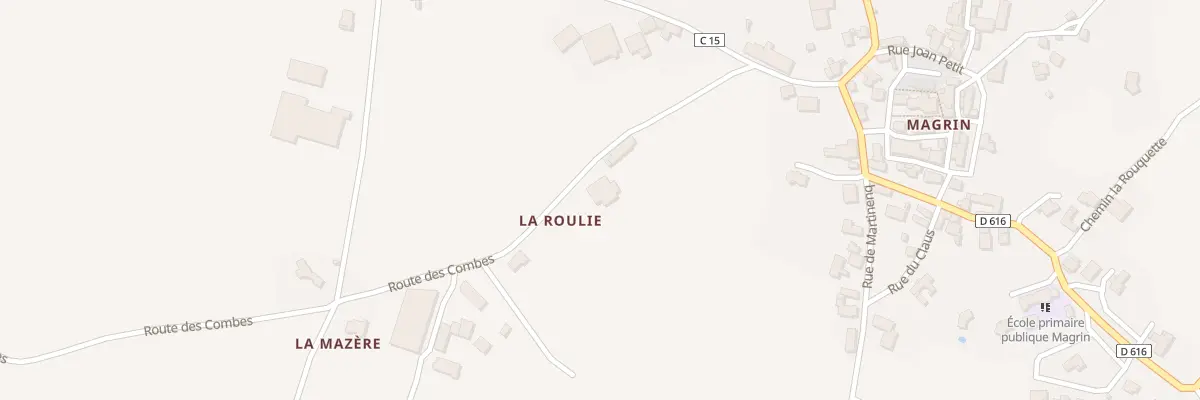 Plan du 5232 La Roulie à Calmont