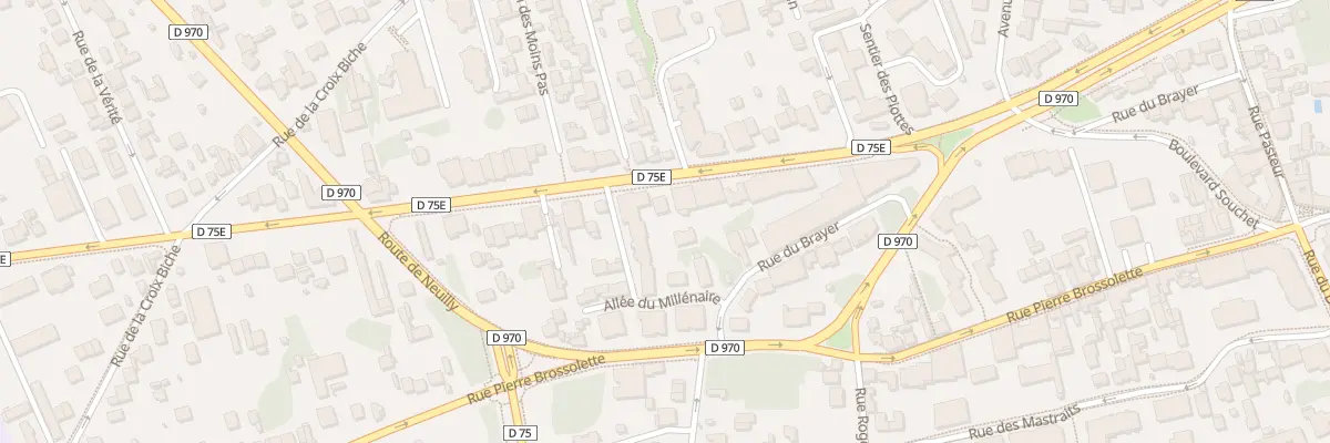 Plan du 34 Bd Souchet à Noisy-le-Grand