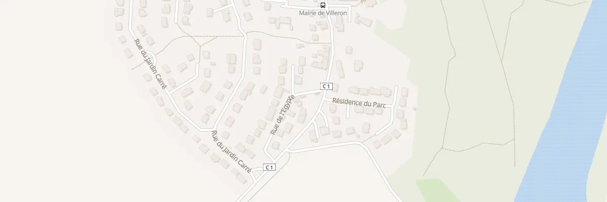 Plan du 1 Rue de l’Egypte à Villeron