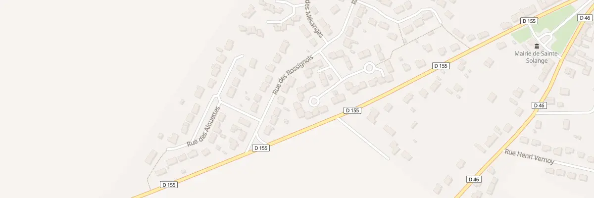 Plan du 8 Rue des Bouvreuils à Sainte-Solange