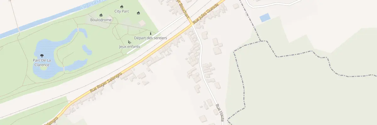 Plan du 16 Rue Haute à Lapugnoy