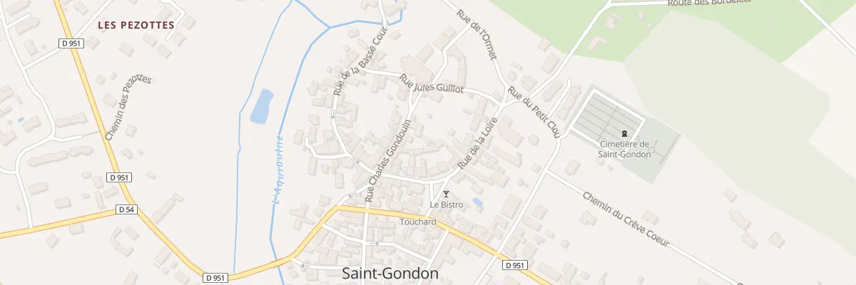 Plan du 7 Rue Charles Gondouin à Saint-Gondon