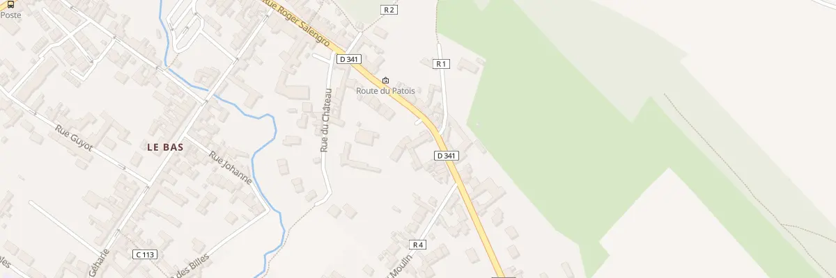 Plan du 126 Rue de la Gendarmerie à Houdain
