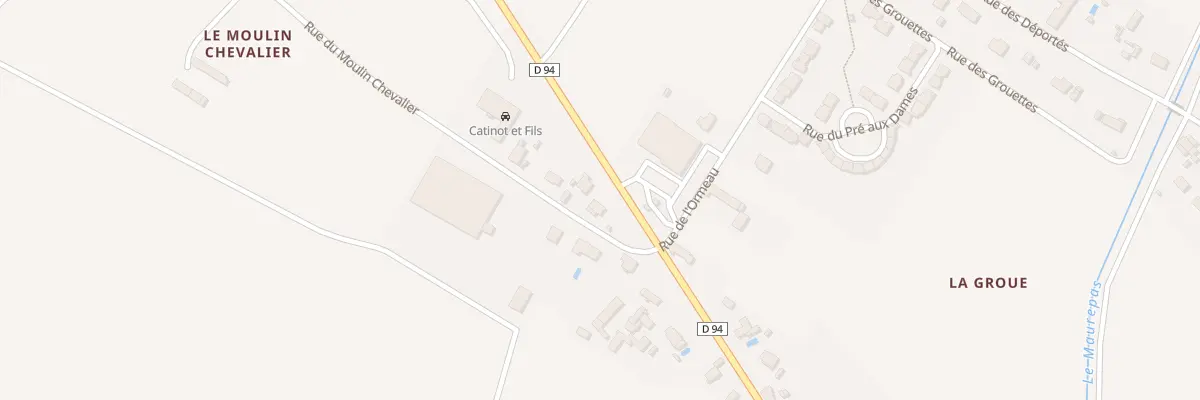 Plan du 55 Av de Bordeaux à Corbeilles