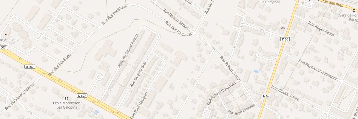 Plan du 10 Rue Paul Gauguin à Saint-Fargeau-Ponthierry