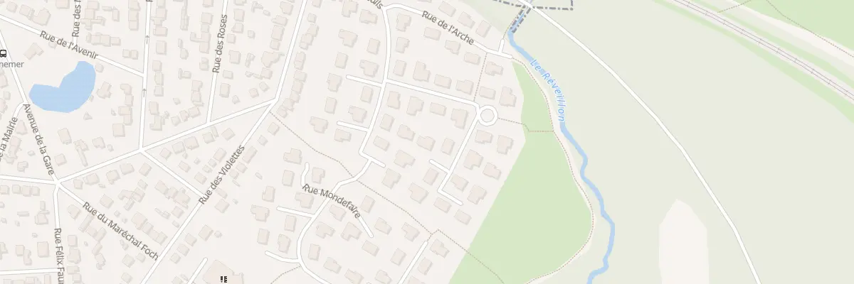 Plan du 10 Rue du Gue à Villecresnes