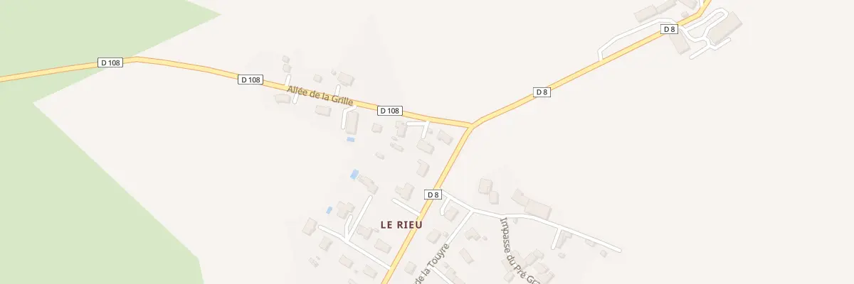 Plan du 24 All de la Grille à Vézac