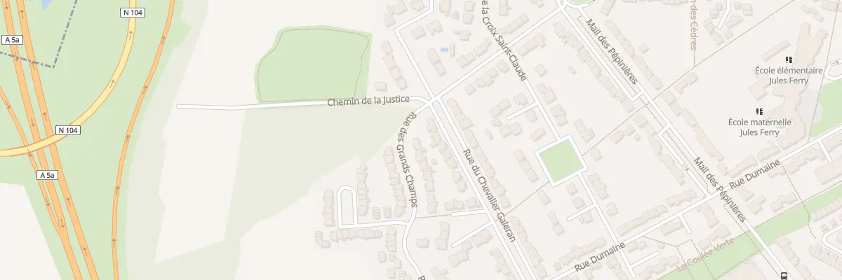Plan du 41 Rue des Grands Champs à Lieusaint