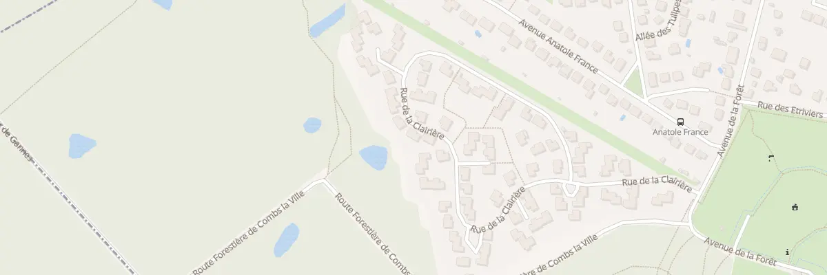 Plan du 16 Rue de la Clairiere à Combs-la-Ville