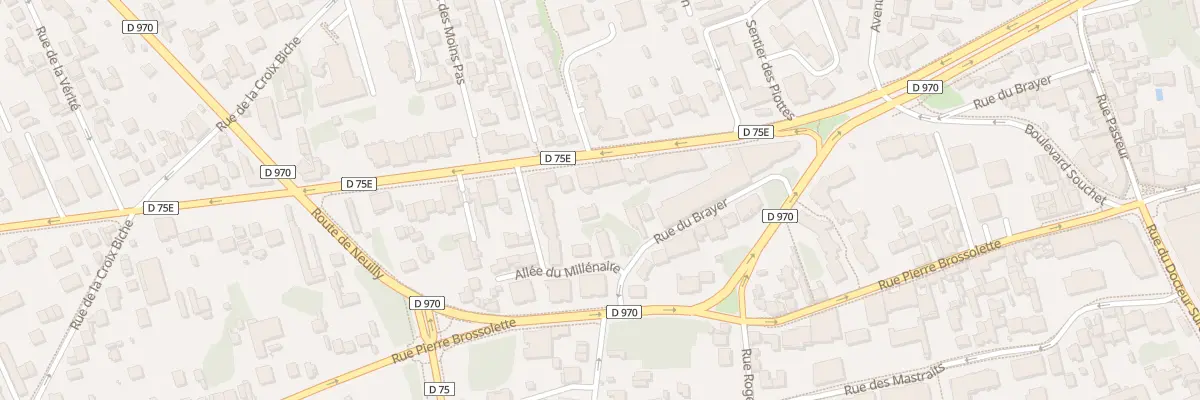 Plan du 40 Bd Souchet à Noisy-le-Grand