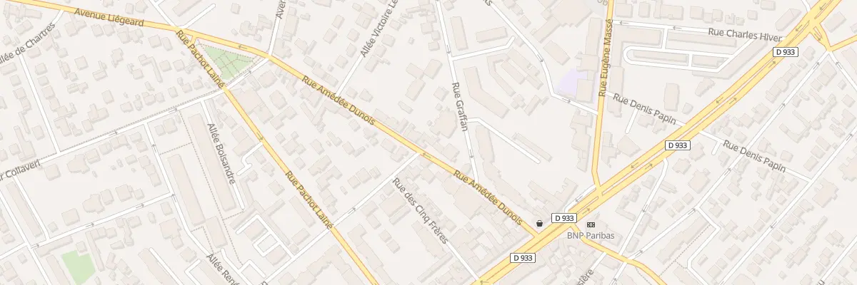 Plan du 16 Rue Amédée Dunois à Livry-Gargan