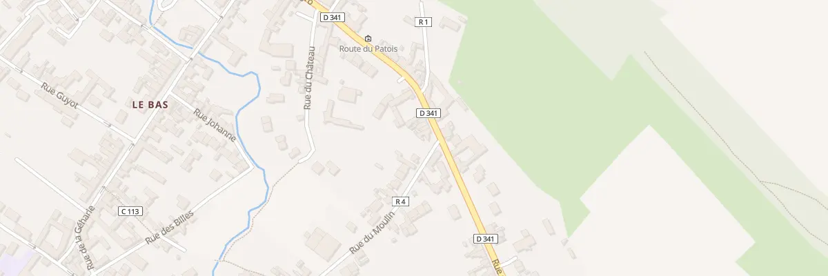 Plan du 168 Rue de la Gendarmerie à Houdain