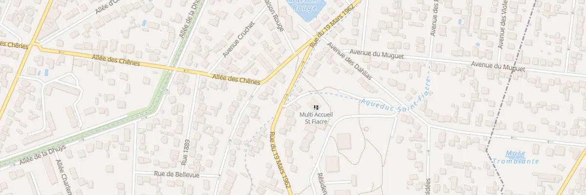 Plan du 80 Rue du 19 Mars 1962 à Gagny
