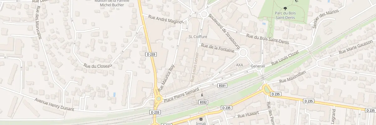 Plan du 7 Rue Louis Lenoir à Villiers-sur-Marne