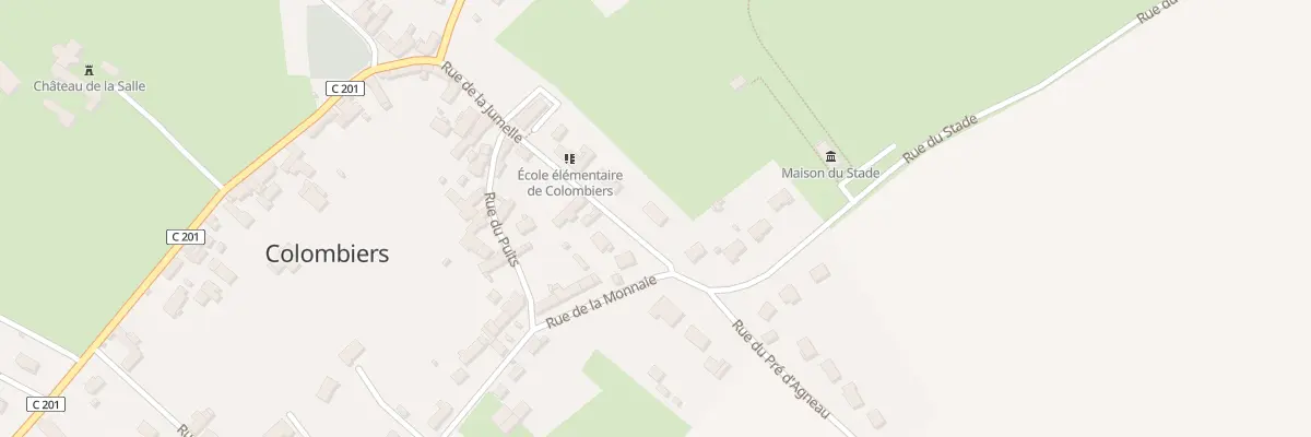 Plan du 9043F Rue de la Jumelle à Colombiers