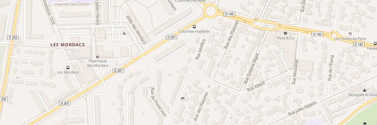 Plan du 16 Rue Molière à Champigny-sur-Marne