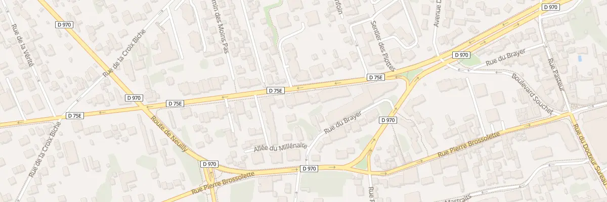 Plan du 42 Bd Souchet à Noisy-le-Grand