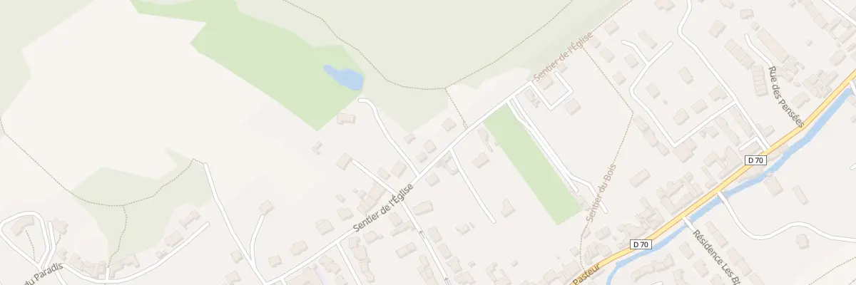 Plan du 12B Sen de l’Eglise à Lapugnoy