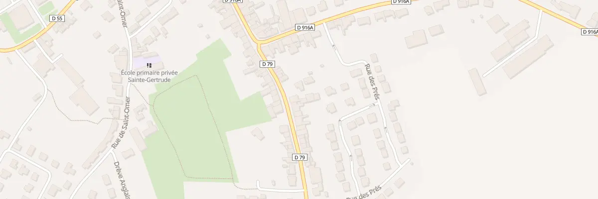Plan du 4 Rue de Bambecque à Rexpoëde