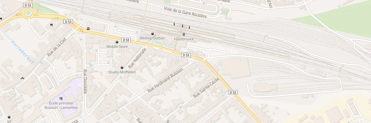 Plan du 79 Rue Ferdinand Buisson à Hazebrouck