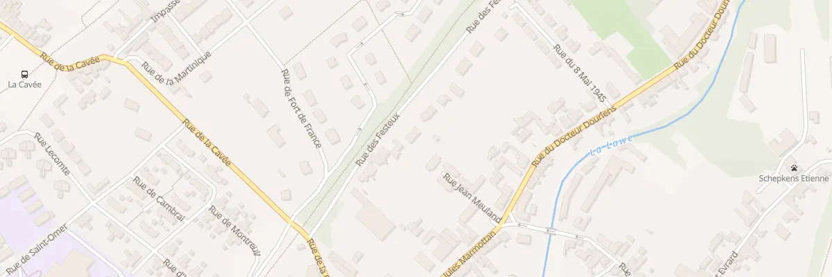 Plan du 152 Rue des Festeux à Bruay-la-Buissière