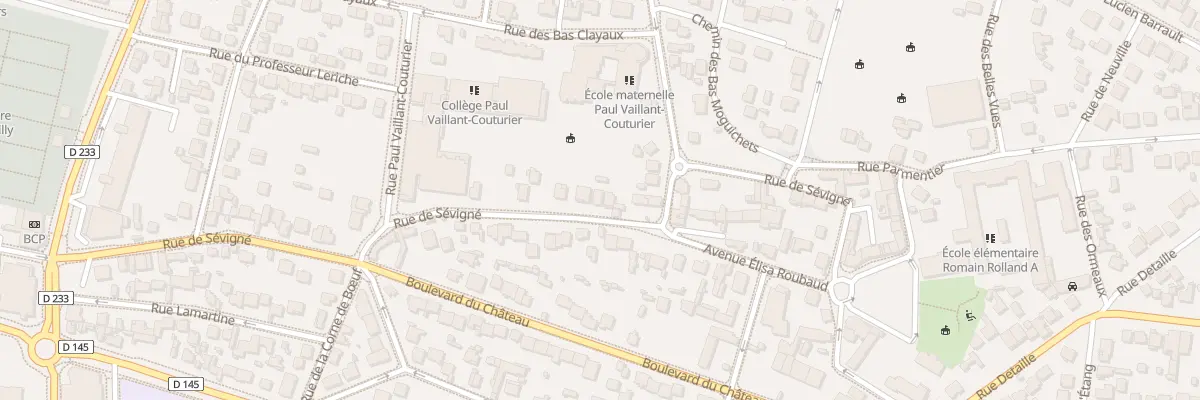 Plan du 34 Rue de Sévigné à Champigny-sur-Marne