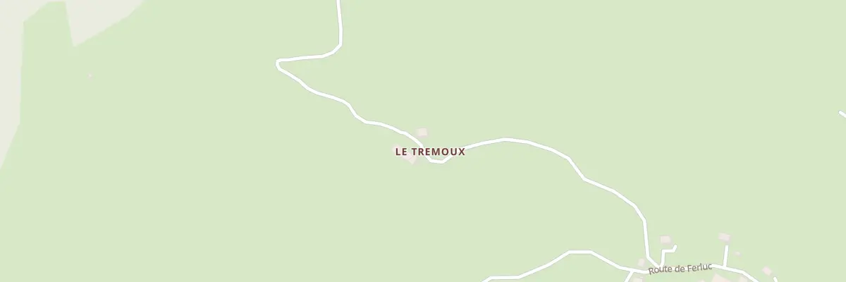 Plan du 1 Tremoux à Laroquevieille