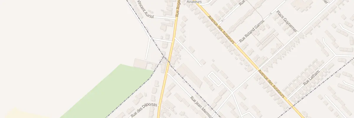 Plan du 931 Rue Roger Salengro à Harnes