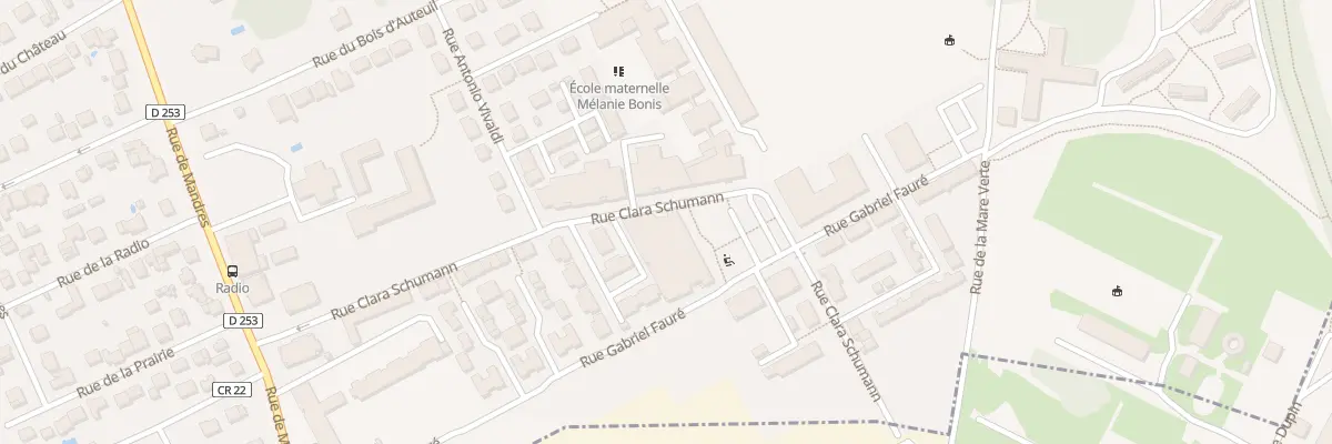 Plan du 50 Rue Gabriel Fauré à Villecresnes