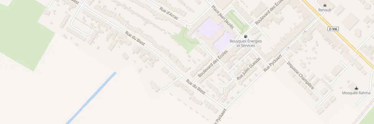 Plan du 141 Rue du Biest à Hazebrouck