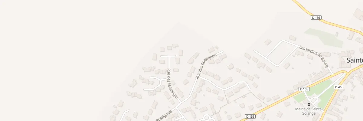 Plan du 5 Rue des Mesanges à Sainte-Solange