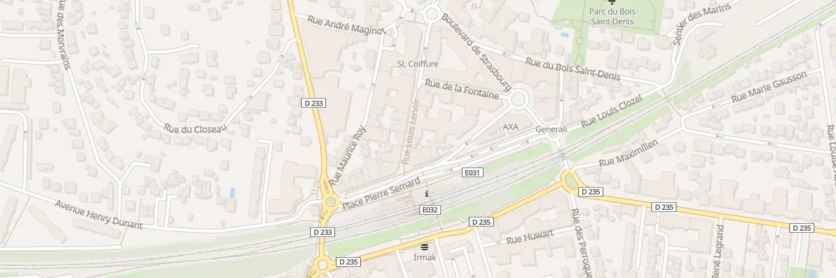 Plan du 6B Rue Louis Lenoir à Villiers-sur-Marne