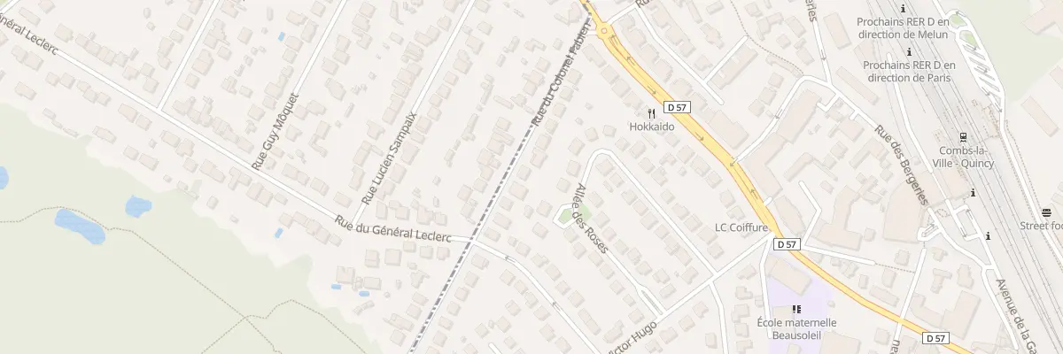 Plan du 15 Rue du Colonel Fabien à Combs-la-Ville